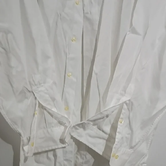 Ralph Lauren White Casual Button Down Shirt with Logo - Picture 8 of 8